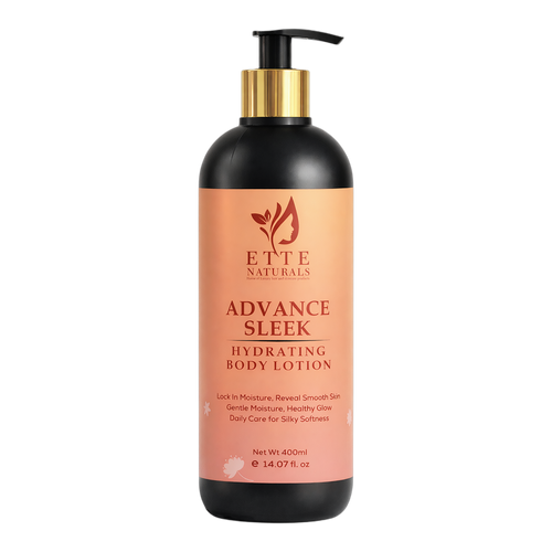 Ette Naturals Advance Sleek Hydrating Body Lotion, 400ml pump bottle